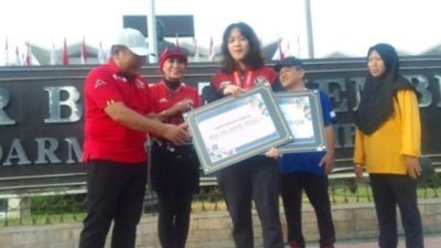 Febriana Atlet Bulutangkis Asal Jember Juara SEA Games 2023 di Kamboja Disambut Bupati Hendy Siswanto