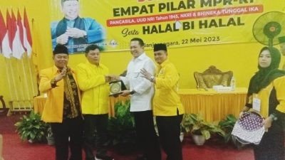 Sosialisasi Empat Pilar Kebangsaan Serta Halal Bihalal di Banjarnegara, Ini Pesan Ketua MPR RI