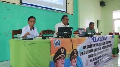 DPMDP3A Bantaeng Gelar Pelatihan Dasar Kewirausahaan Berbasis Dusun dan RW