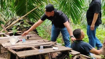 Laksanakan Gerebek Kampung Narkoba, Sat Narkoba Polres Labuhanbatu Berhasil Tangkap 2 Pelaku