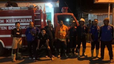 Petugas Damkar Bondowoso Terima Laporan Palsu Kebakaran di Kecamatan Cermee