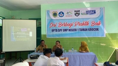 Gandeng Disparbudpora Bondowoso, SMPN 1 Taman Krocok Edukasi Siswa Lestarikan Cagar Budaya
