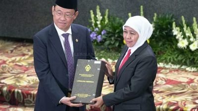 Pemprov Jatim Raih WTP 8 Kali Berturut-turut, Gubernur Khofifah : Bukti Implementasi Pengelolaan Keuangan yang Transparan dan Akuntabel