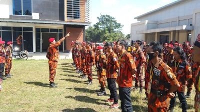 Ratusan Anggota KOTI Mahatidana Dikerahkan Amankan Muscab ke-7 MPC PP Kabupaten Pemalang