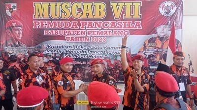 Para Kader Sambut Meriah, Bung Aris Ismail Terpilih Secara Aklamasi Sebagai Ketua MPC PP Kabupaten Pemalang Masa Bakti 2023-2027