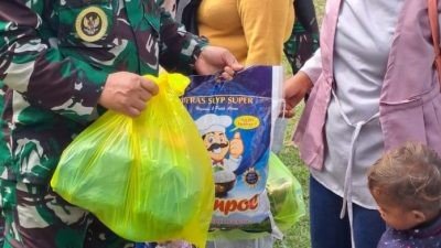 Bupati Pultab Gelar Penutupan TMMD dan Pembagian Parsel Sehat Bersama Danrem 152 Babulah