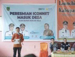 Program Internet Murah Pemkab Rohil Masuk Kepenghuluan Bangko Mukti