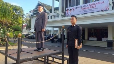 Upacara Peringatan Hari Lahir Pancasila, Wabup Bantaeng Harap ASN Jadikan Pancasila Sebagai Pedoman Bermasyarakat