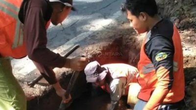 Pipa Utama Alami Kebocoran, Dirut Perumda Air Minum Tirta Mulia Pemalang : Mohon Maaf Atas Ketidaknyamanan Ini