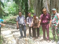 Tertuang Dalam Musdes, Pemdes Nusuk Kaur Perbaiki Jalan Sentral Produksi Pertanian dan Perkebunan