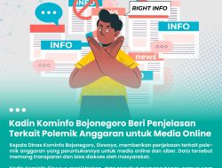 Kadis Kominfo Bojonegoro Beri Penjelasan Terkait Polemik Anggaran untuk Media Online
