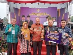 Wakil Bupati Pasaman Jadi Narasumber Lokakarya GTTGN Kemendes dan Terima Penghargaan Satya Lencana Inovasi Desa