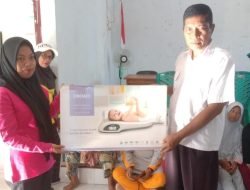 Pastikan Kesehatan Bayi Belita, PJ. Kades Onemai Rutin Gelar Posyandu Tahap ke II
