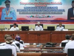 23 Pejabat Pimpinan Tinggi Pratama di Probolinggo Ikuti Uji Kompetensi