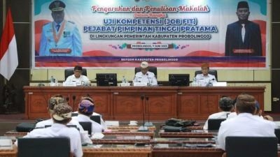 23 Pejabat Pimpinan Tinggi Pratama di Probolinggo Ikuti Uji Kompetensi