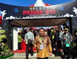 Bupati Aliong Mus Hadiri Pembukaan Penas XVI Tahun 2023 di Padang