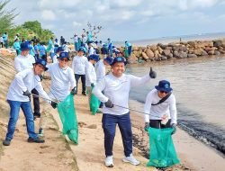 Hari Lingkungan Hidup, Kolaborasi PHR WK Rokan dan PT KPI Dumai Jaga Ekosistem Pantai di Pesisir Riau