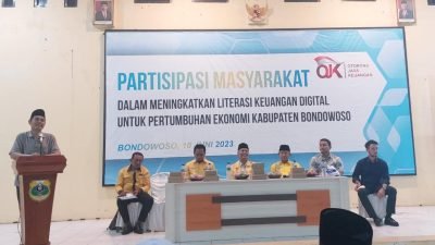Bersama OJK, Bang Zul Ajak Warga Bondowoso Bijak Gunakan Transaksi Keuangan Digital