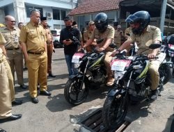266 Kades di Banjarnegara dapat Motor Baru, PJ Bupati : Jangan Buat Aneh-aneh