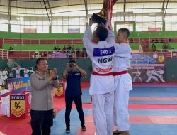 Polres Ngawi Raih Juara 1 Kejuaraan Bela Diri Piala Kapolda Jatim 2023