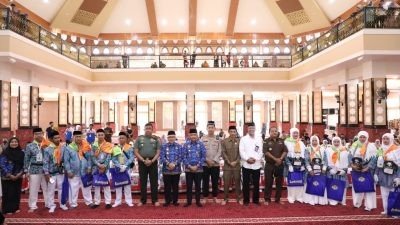 Lima Pesan Bupati Ilham Azikin Kepada 202 JCH Kloter 41 Bantaeng