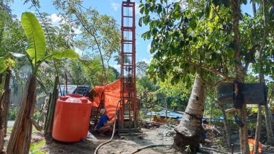 Tanpa Papan Informasi, Proyek Sumur Bor di Desa Air Jelatang Kaur Tidak Diketahui Besaran Anggaran