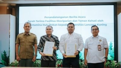 Serahkan Ekoriparian Patra Lancang Kuning dan Taman Kehati ke UNILAK, Komitmen PHR Jaga Kelestarian Lingkungan