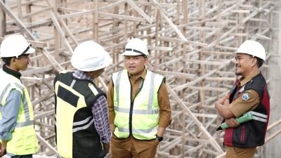 Komitmen Bupati Bantaeng Kendalikan Banjir, Progres Cekdam Kasiping Capai 90 Persen