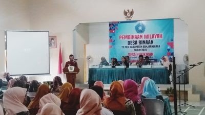 Ketua TP PKK Banjarnegara Lucia Tri Harso Lakukan Pembinaan Wilayah Desa Binaan Tahun 2023