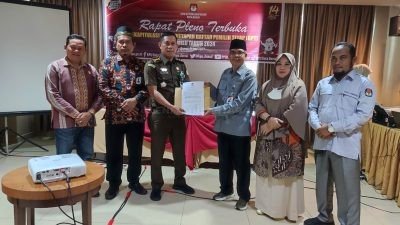 Kasi Intel Kejari Dumai Hadiri Rapat Pleno Rekapitulasi dan Penetapan DPT Pemilu 2024