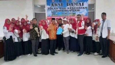 Gelar Aksi Damai Tolak RUU Kesehatan, Nakes Diterima Anggota DPRD Pasaman