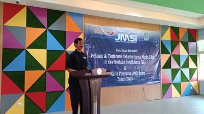 JMSI Jatim Gelar Raker, FGD Peluang dan Tantangan Media Siber di Era AI