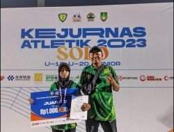 Siti Frisda Atlet Bojonegoro Raih Podium di Kejurnas Atletik 2023