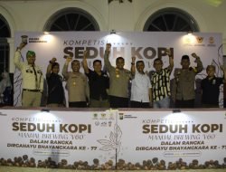 Event Kompetisi Seduh Kopi, Polres Bondowoso Dinilai Mampu Bangkitkan Brand BRK