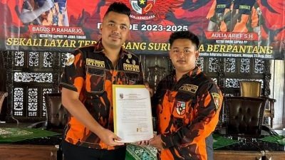 Pemuda Energik Nugroho Aldi, Terpilih Menjadi Ketua SAPMA PP Banjarnegara Periode 2023-2025