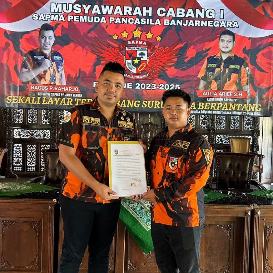Ketua SAPMA Pemuda Pancasila Kabupaten Banjarnegara
