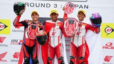 Tak Terbendung, Astra Honda Racing Team Dominasi Podium ARRC Jepang