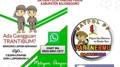 Tingkatkan Trantibum di Bojonegoro, Satpol PP Buka Layanan Pengaduan Online