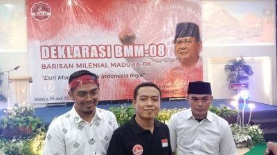 BMM-08 Deklarasi di Pamekasan Dukung Prabowo Presiden RI pada Pemilu 2024