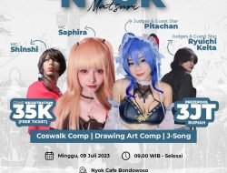 Ikuti dan Saksikan, Festival Ala Jepang di J-Cafest Nyok Matsuri Bondowoso