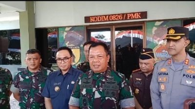 Pangdam V/Brawijaya Kunjungan Kerja ke Kodim 0826/Pamekasan, Ini yang Disampaikan Farid Makruf
