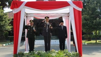 Hadiri Upacara HUT Bhayangkara ke-77, Dandim 0826/Pamekasan : Semoga Polri Tetap Presisi