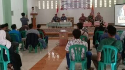 Panwascam Mangunjaya Sosialisasikan Perbawaslu No.2 Tahun 2023