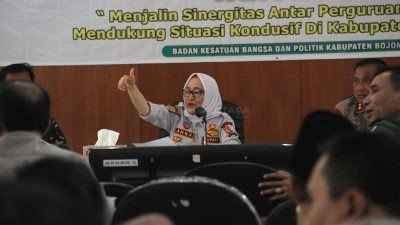Bupati Anna Ajak Semua Pihak Jaga Stabilitas Keamanan dan Ketertiban di Wilayah Kabupaten Bojonegoro