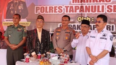 Pemkab Ucapkan Terimakasih Kepada Kapolri Usai Resmikan Mapolres Tapsel Baru