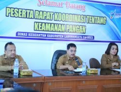 Pemkab Labuhanbatu Gelar Rapat Koordinasi Tim Jejaring Keamanan Pangan