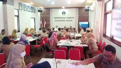 Bersama BPKP Provinsi Jawa Timur, Pemkab Blitar Gelar Sosialisasi dan Penilaian SPIP Terintegrasi