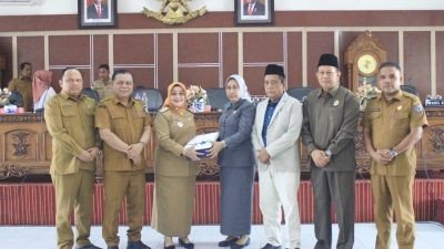 Wakil Bupati Hadiri Rapat Paripurna DPRD Kabupaten Labuhanbatu