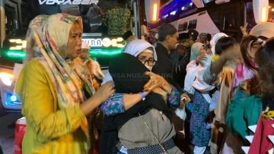 1.180 Jemaah Haji Asal Bojonegoro Tiba di Pendopo Malowopati