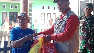 Pemkab Pulau Taliabu Salurkan Bantuan Kepada Warga Terdampak Angin Puting Beliung